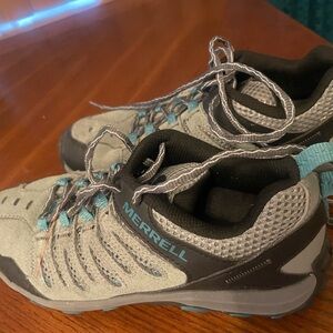 Merrell Women's Athletic Shoes in Gray and Blue